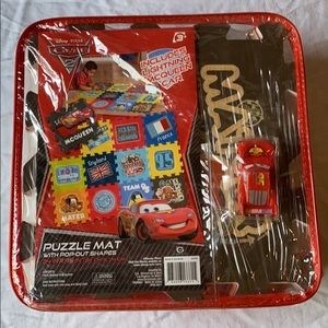 COPY - Lightning McQueen floor mat with toy brand new